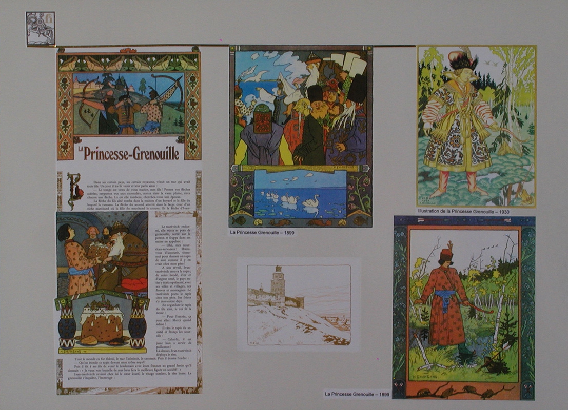 ILLUSTRATIONS DE CONTES RUSSES DE BILIBINE