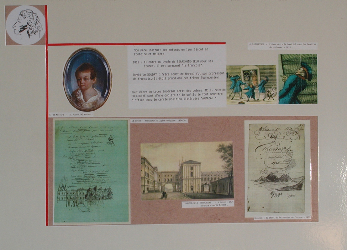 POUCHKINE - SA VIE - SON OEUVRE